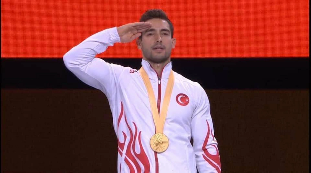 DÇ-də ilk: türk idmançı medal qazandı, Ərdoğan təbrik etdi - VİDEO